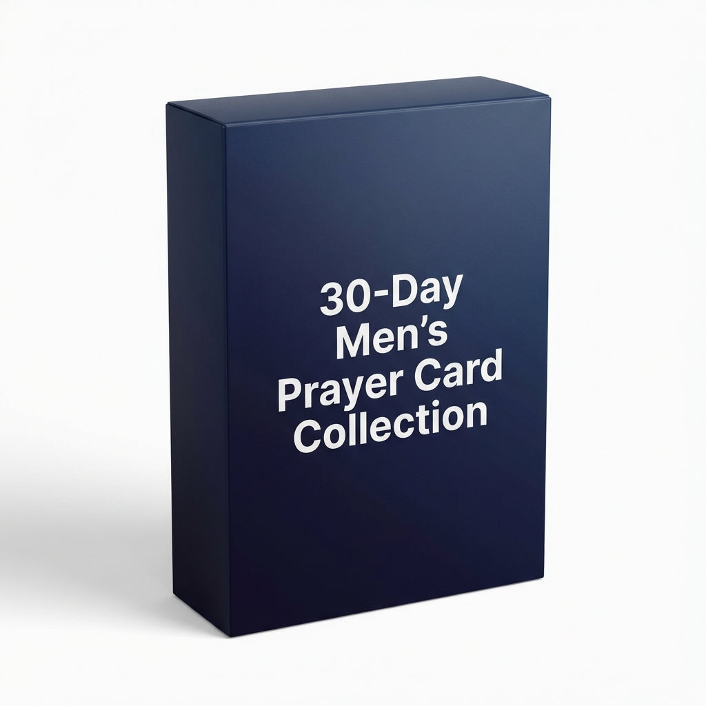 30-Day Men's Prayer Card Collection